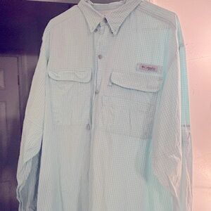 Men’s Columbia Super Bonehead PFG Long sleeve Button Down Fishing Shirt